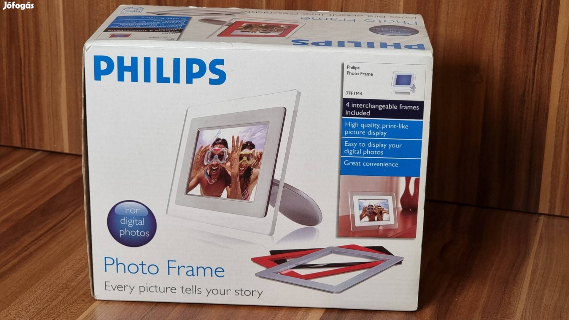 Philips Digitális Képkeret Dobozában 