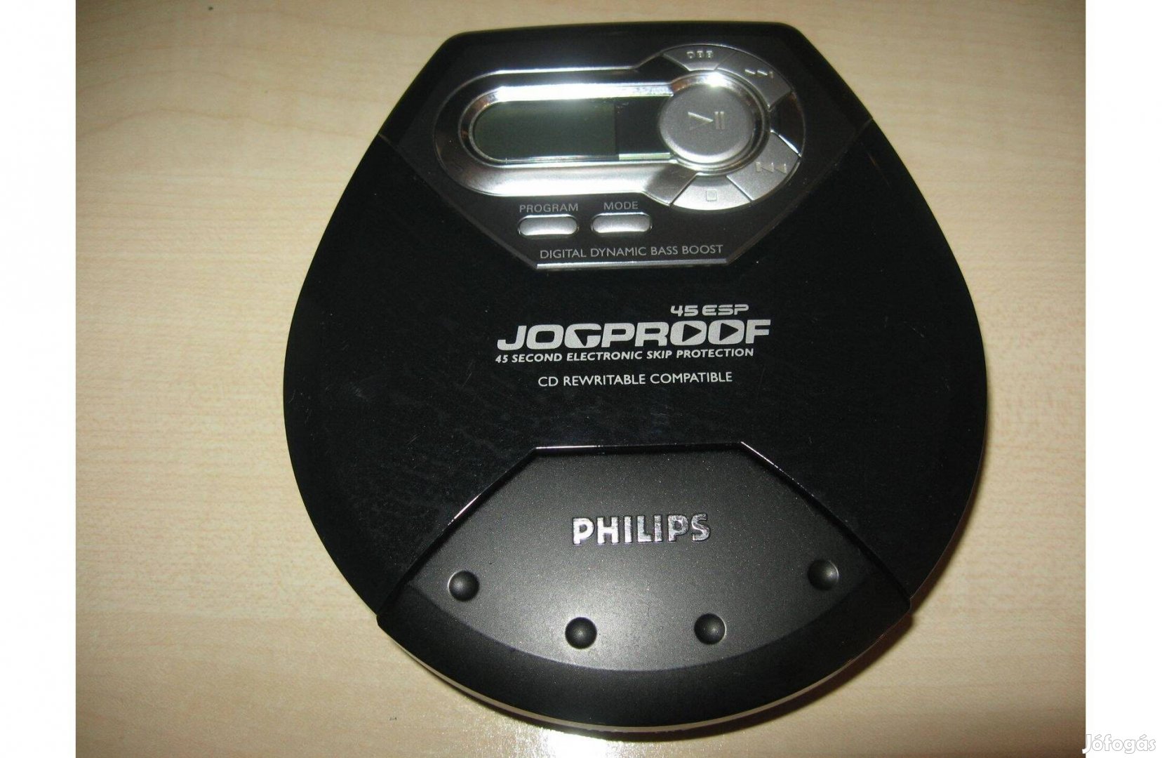 Philips Discman Jogproof 45 ESP Vintage Hordozható CD CD-RW Lejátszó