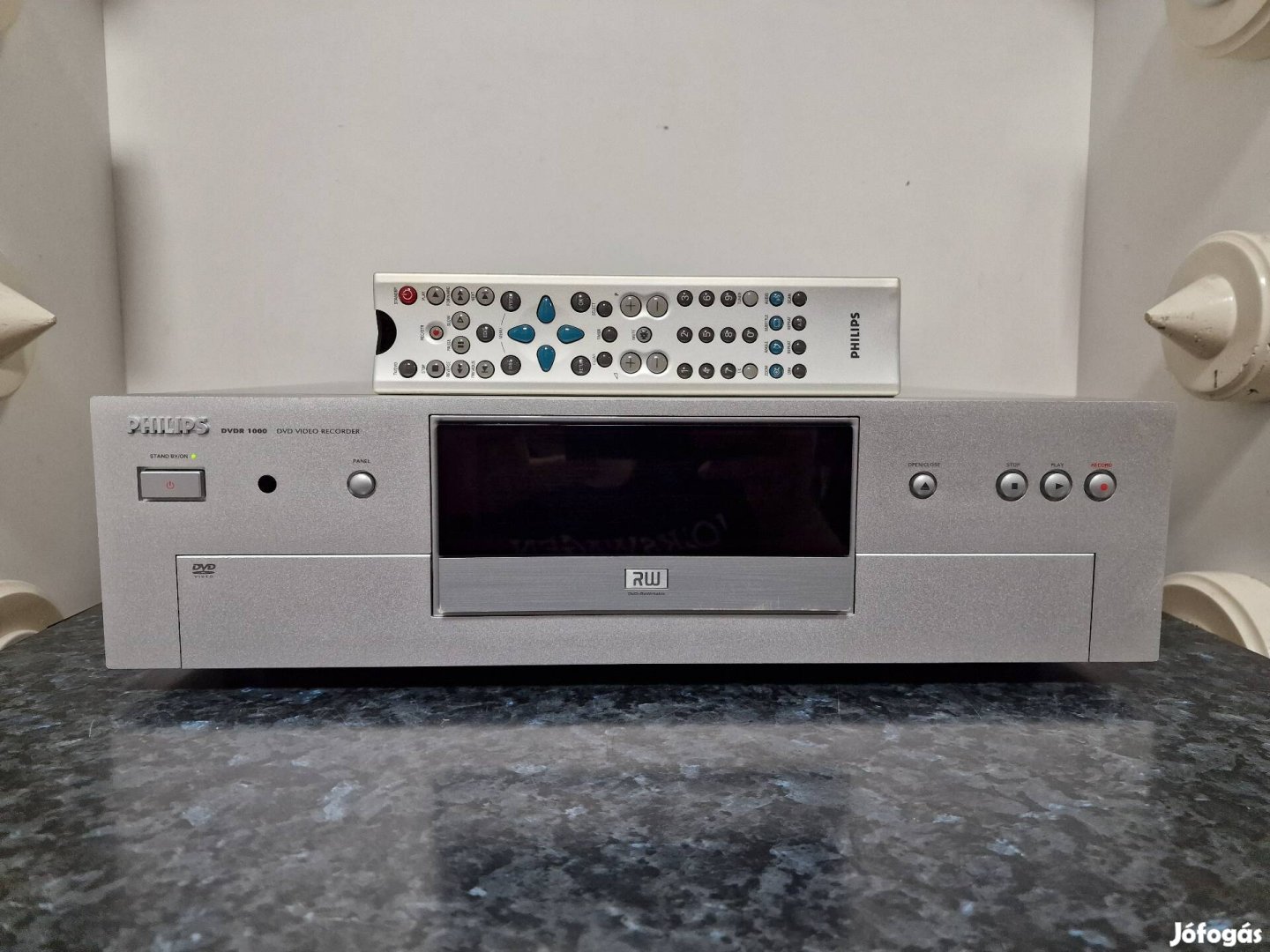 Philips Dvdr-1000 dvd lejátszó-felvevő, hibás 