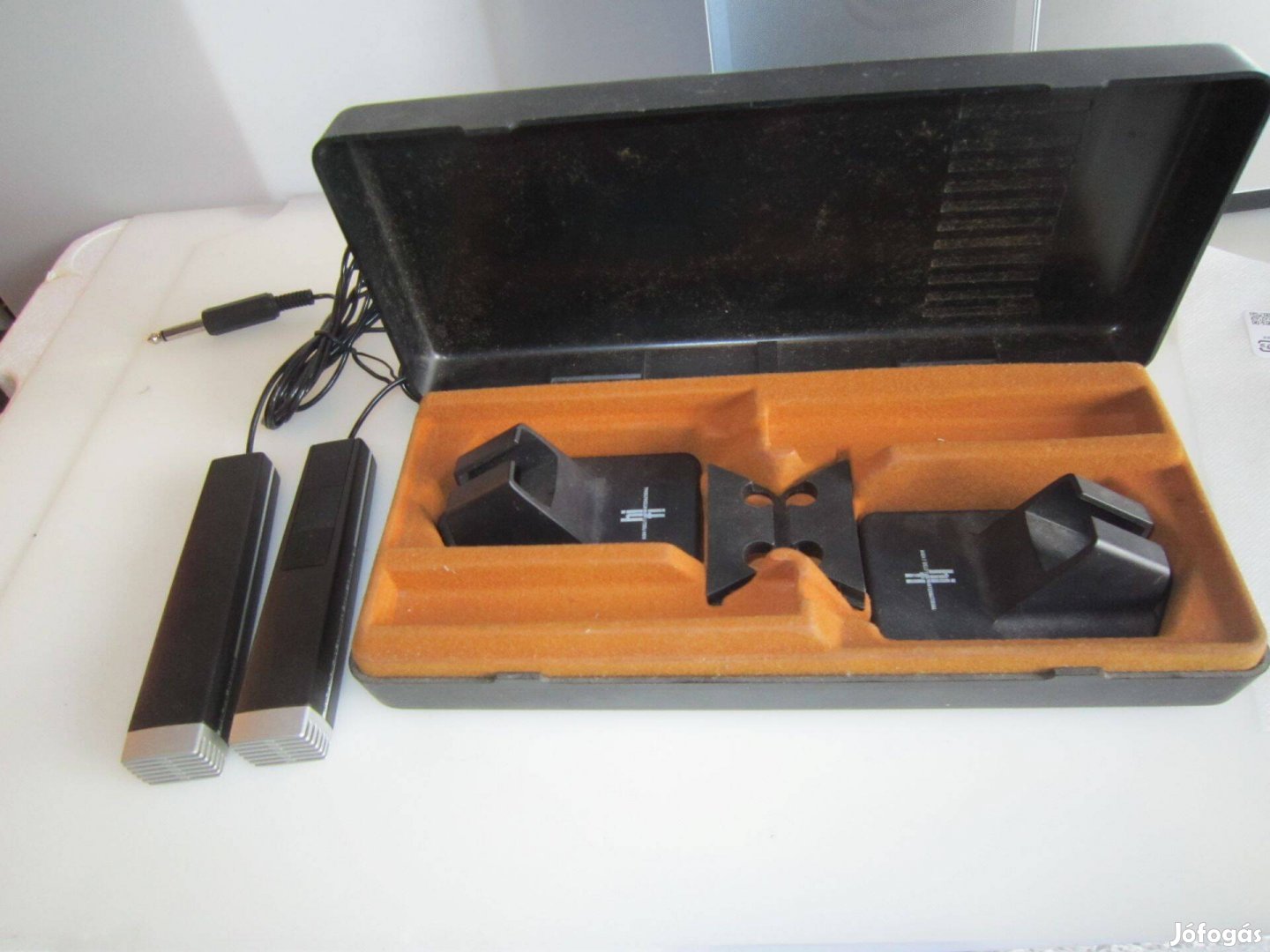 Philips Electret Hi-fi Stereo Microphones N8403 1976 akcióban