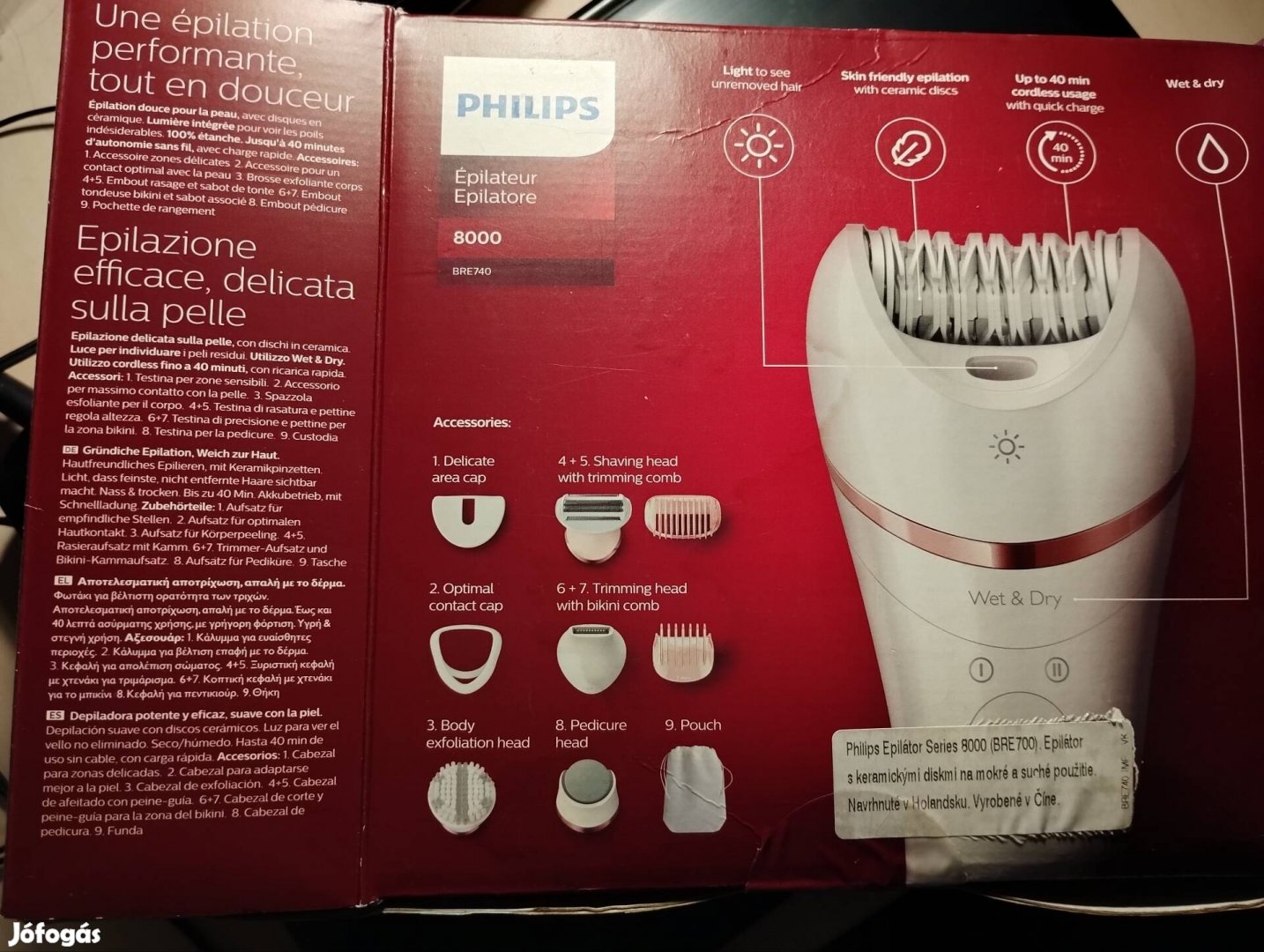 Philips Epilátor Series 8000