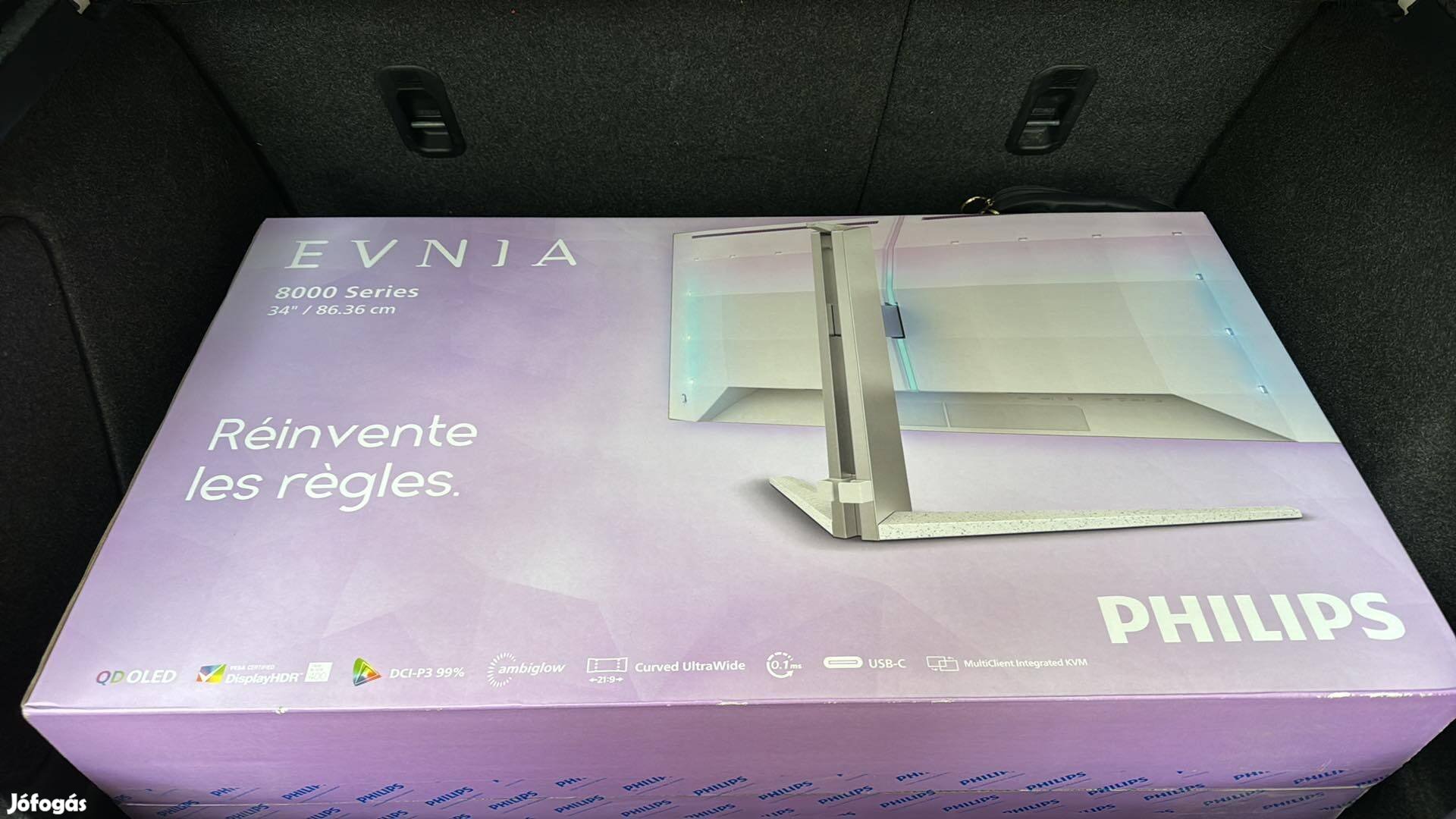 Philips Evnia 34M2C8600 QD-OLED Gamer Monitor