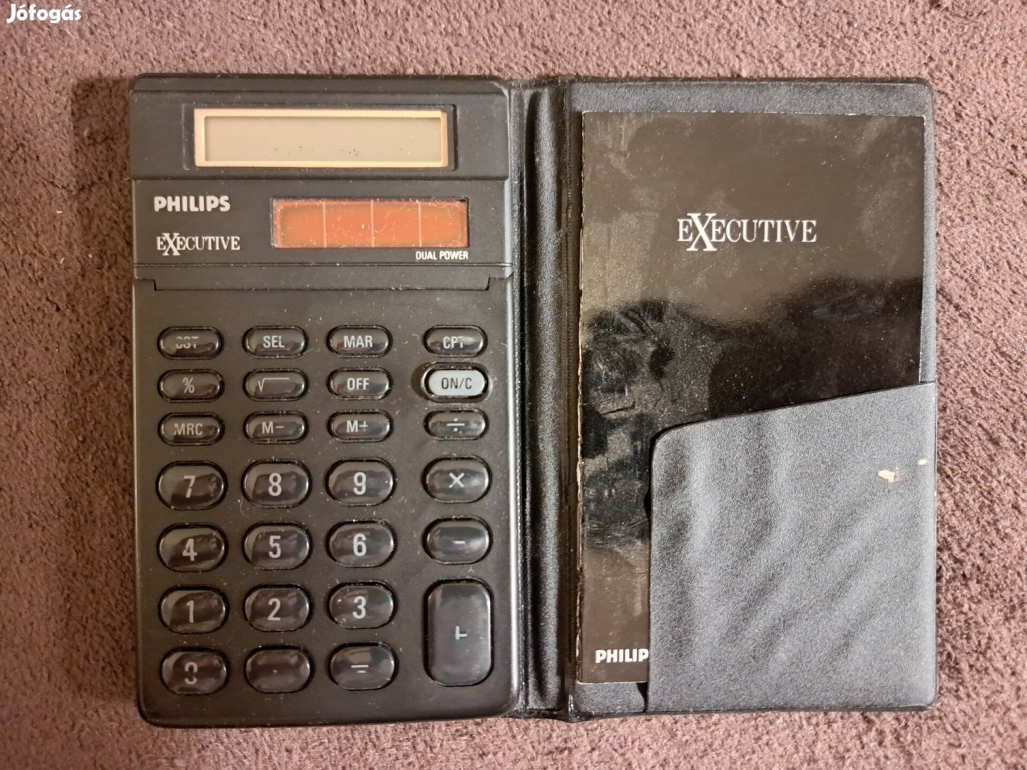 Philips Executive SBC 1642 típusú pénzügyi (financial) számológép,