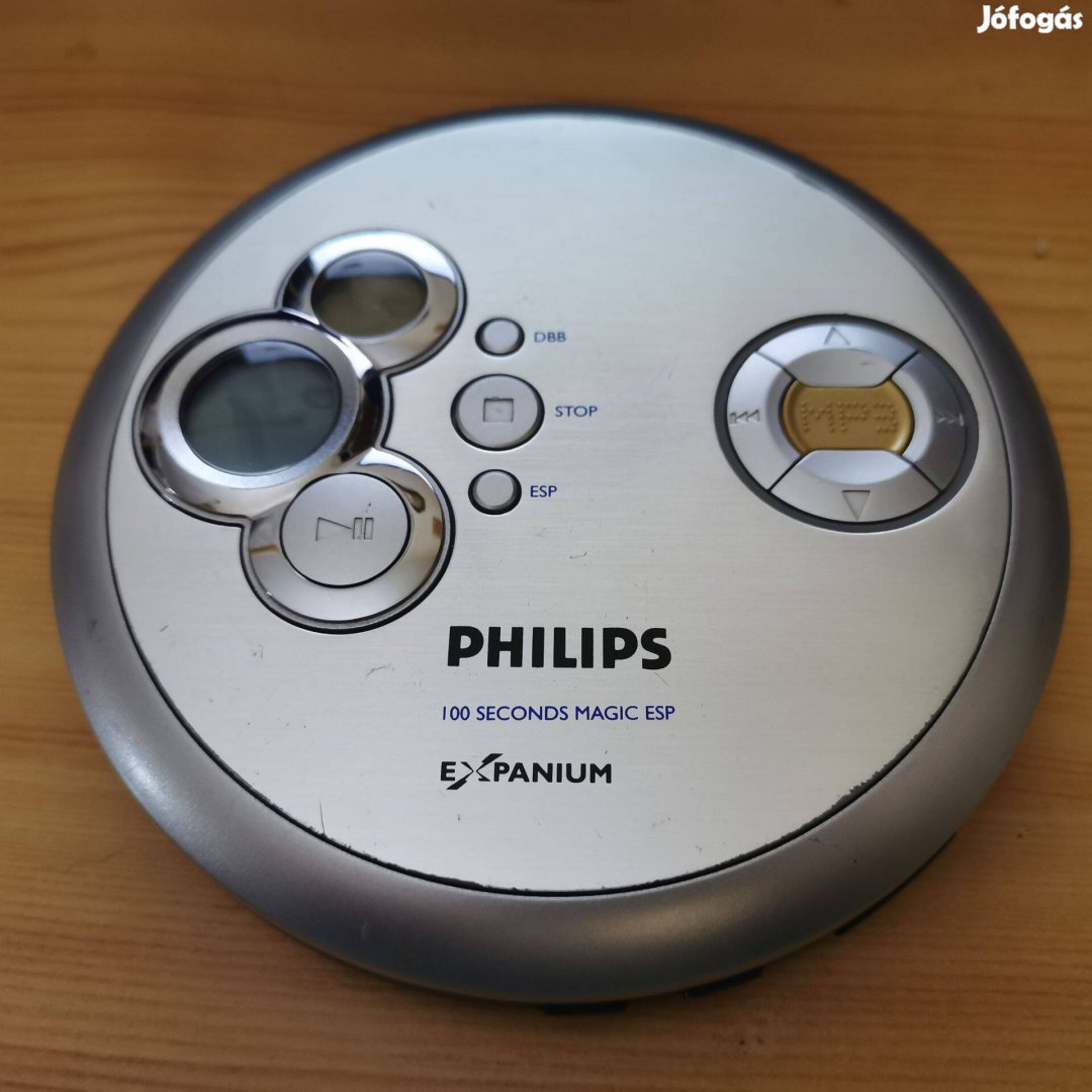 Philips Expanium EXP2460 discman hordozható cd mp3 lejátszó