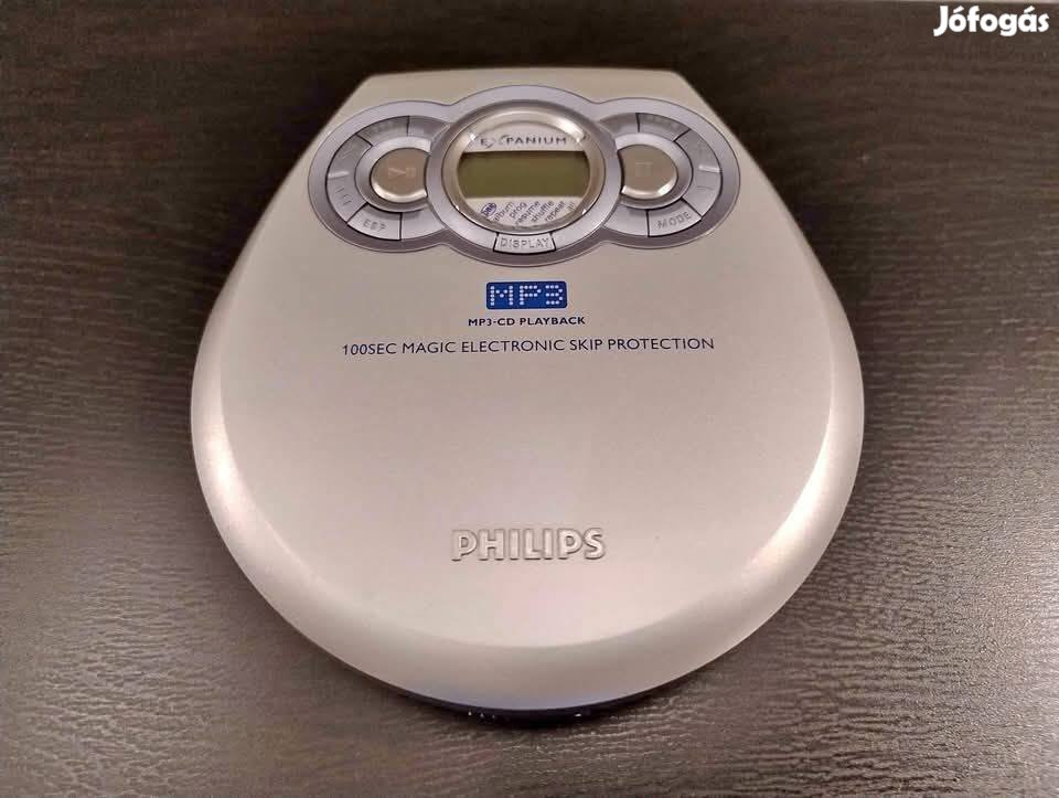 Philips Expanium Exp323 Discman hordozható mp3-CD lejátszó