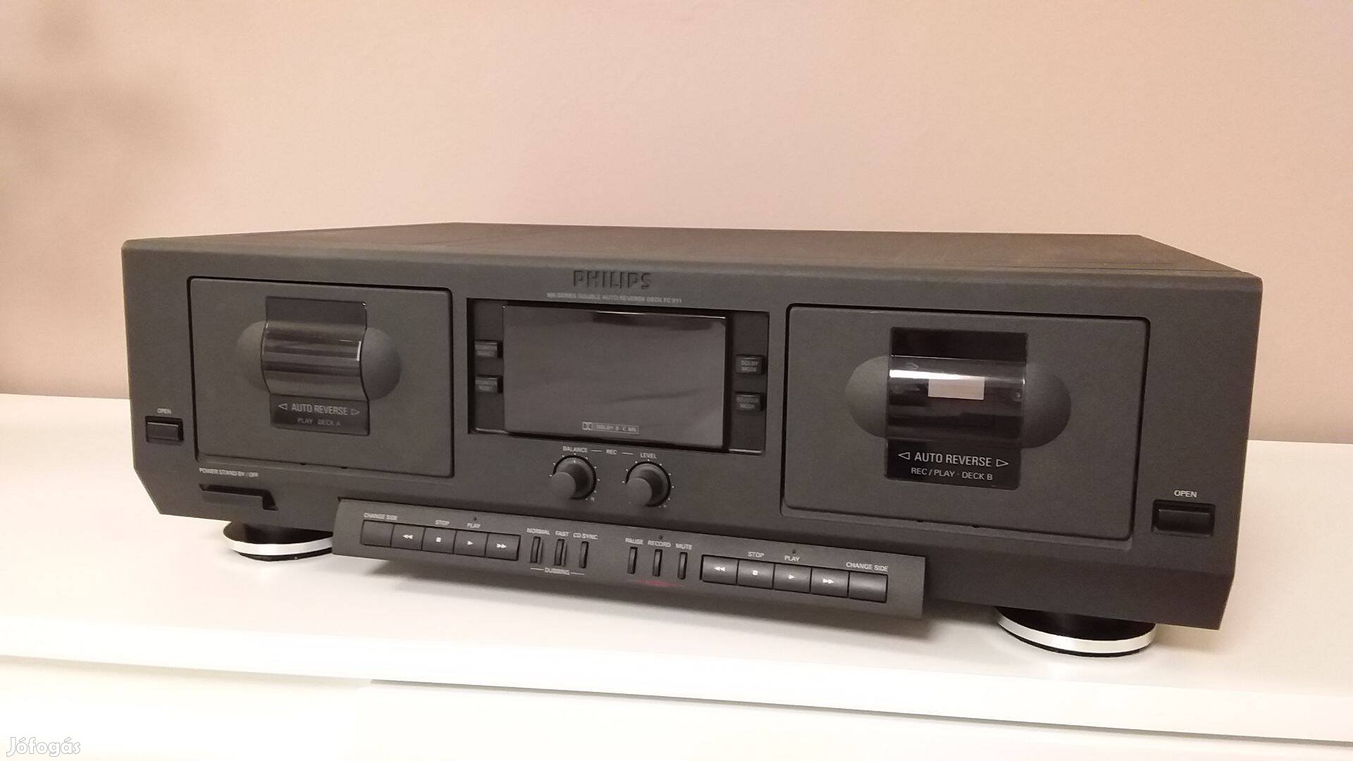 Philips FC 911 hifi kétkazettás magnó deck