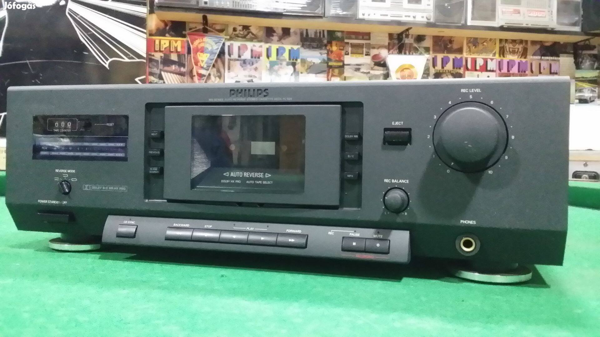 Philips FC 920 egykazettás hifi magnó deck