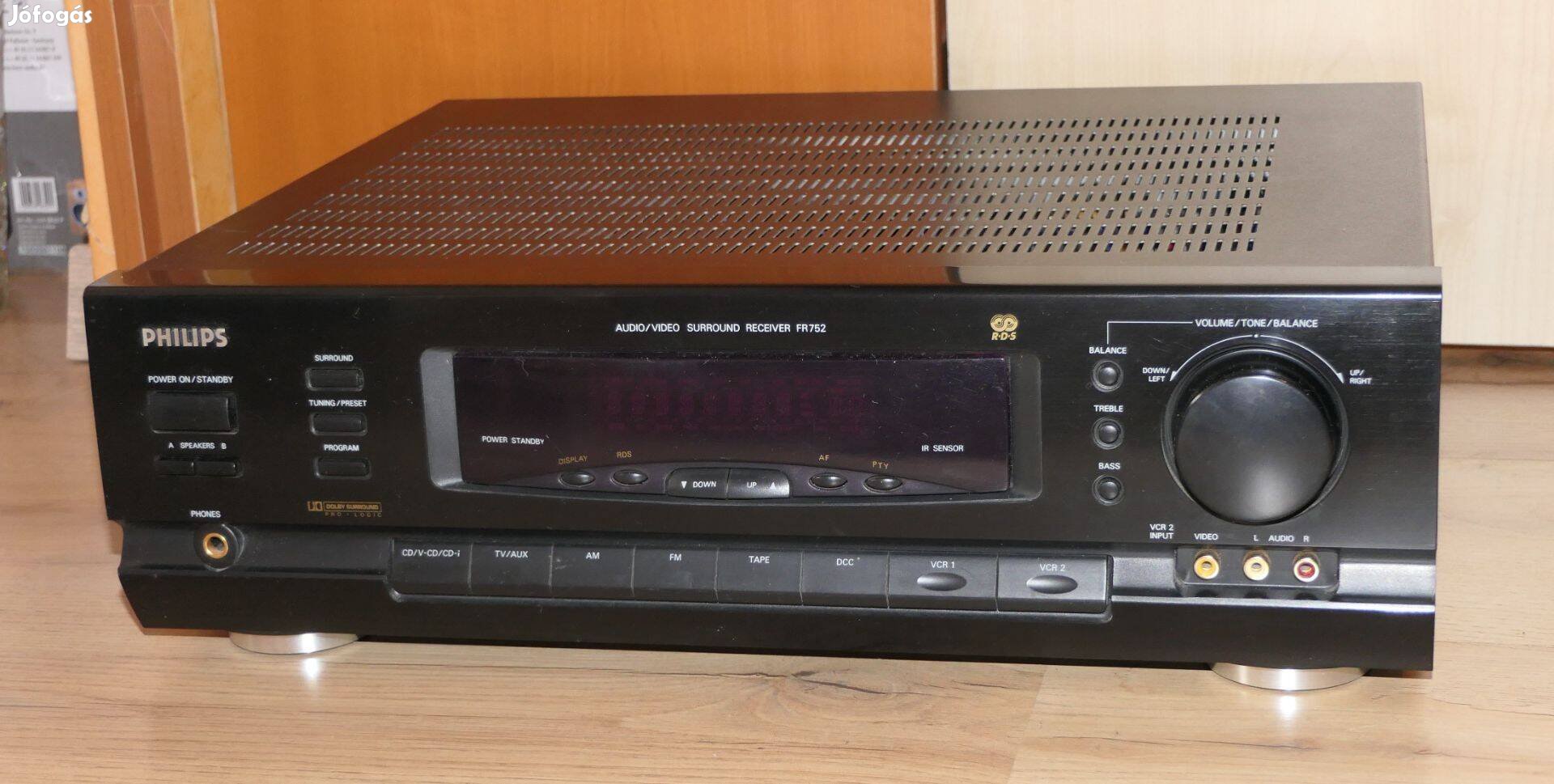 Philips FR-752 5.1-es házimozi rádió erősítő