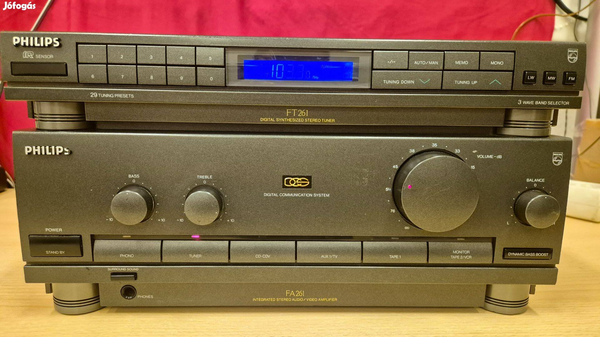 Philips Fa261 rádió erősítő