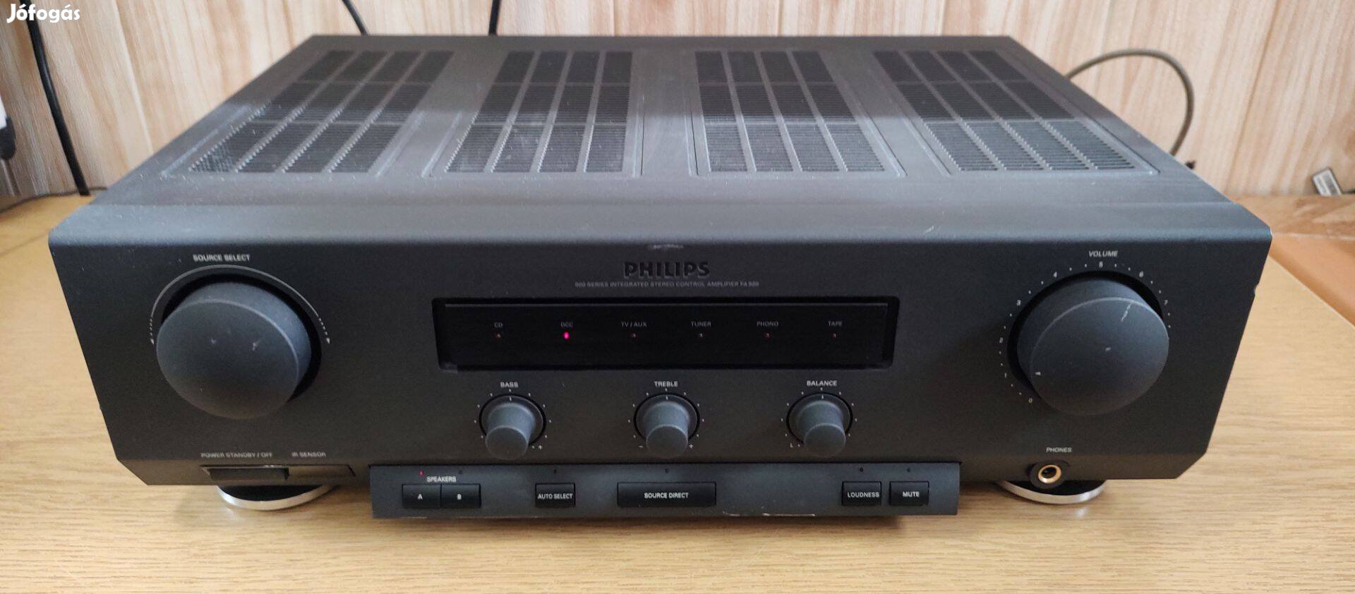 Philips Fa-920, hangfalakhoz való, gyönyörű/részletes hangú erősítő