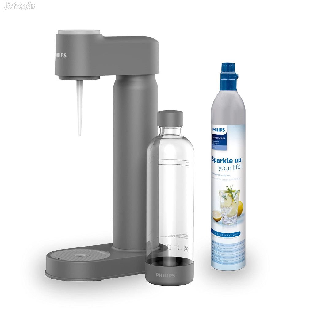 Philips GoZero Lite Soda Maker ADD4901 Grey szürke szódagép, házi szó