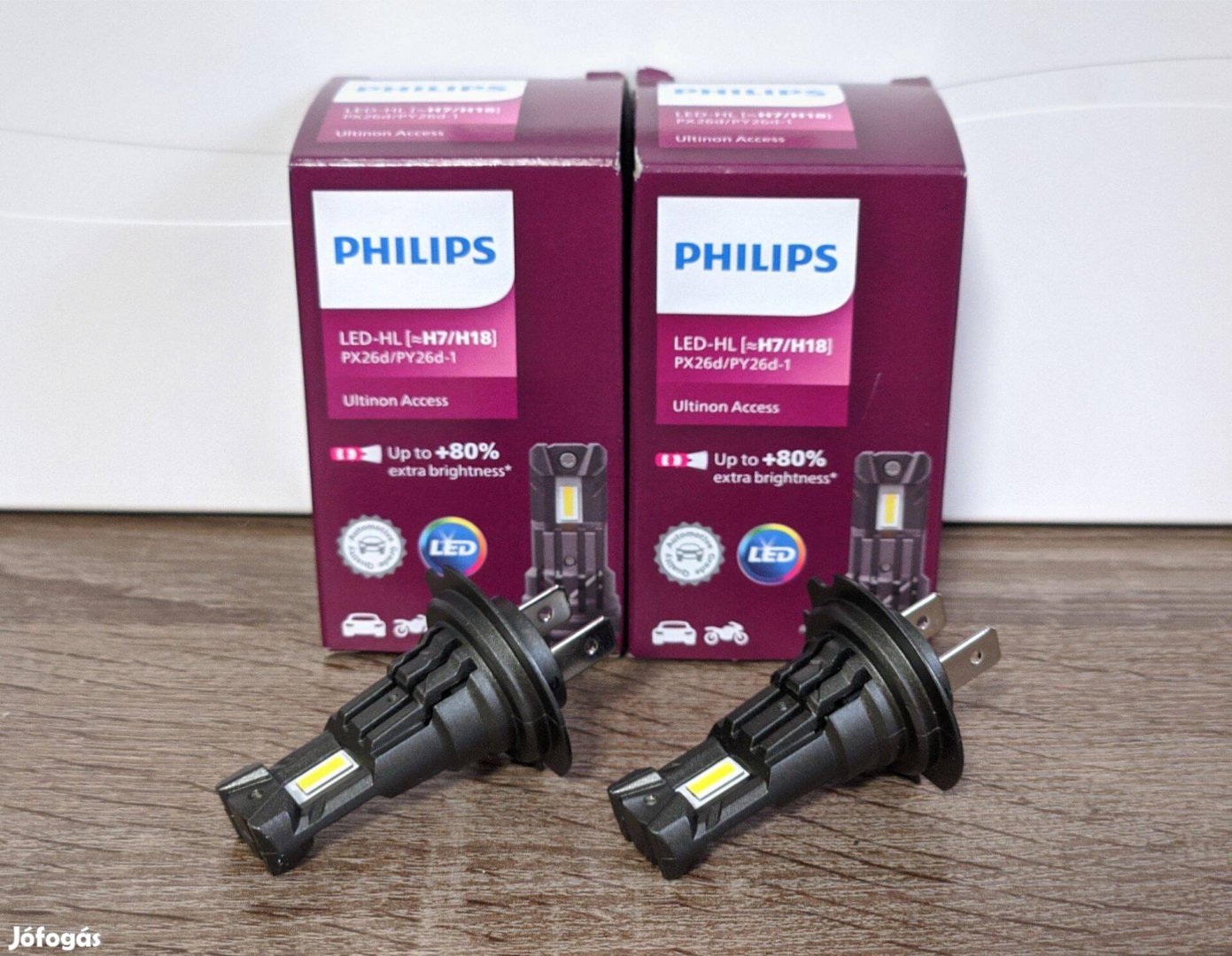 Philips H7/H18 LED Autó/Motor izzó (2db)