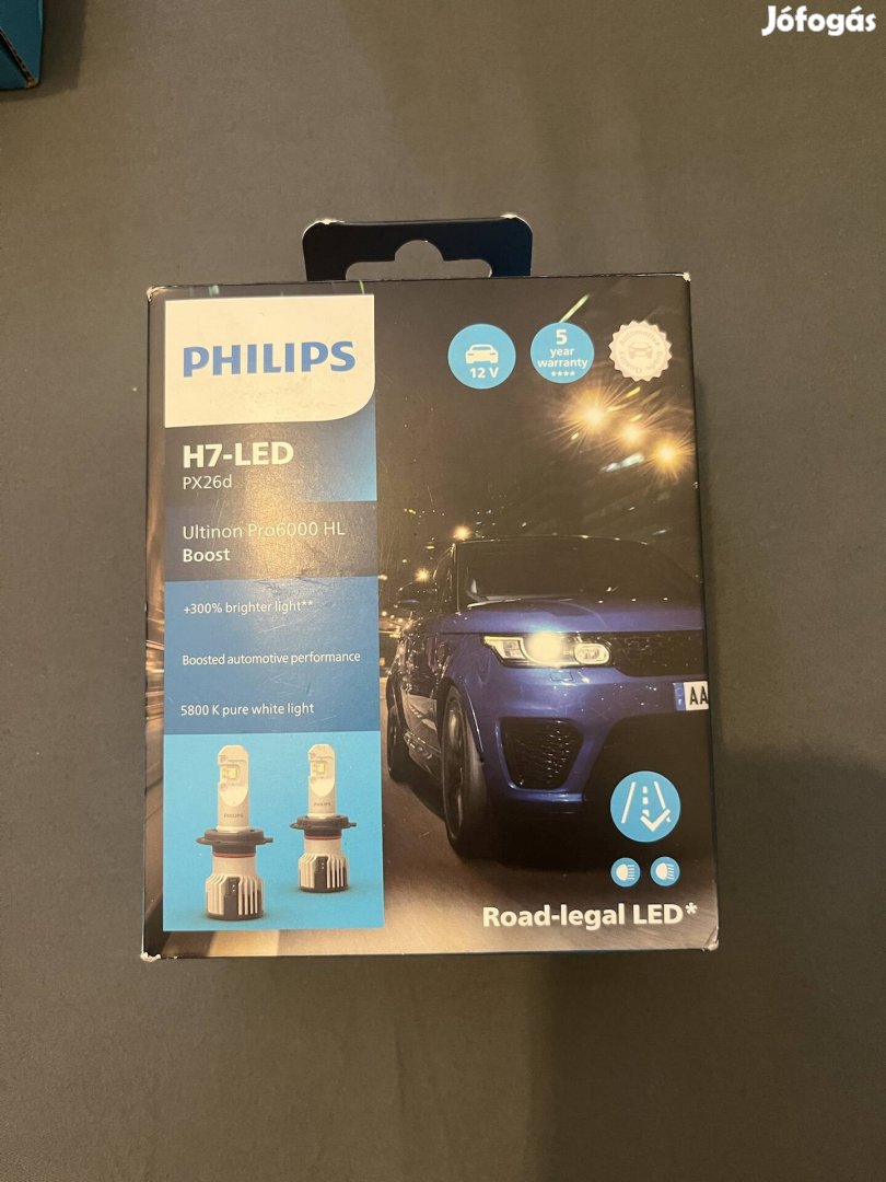 Philips H7 Led izzók Új!