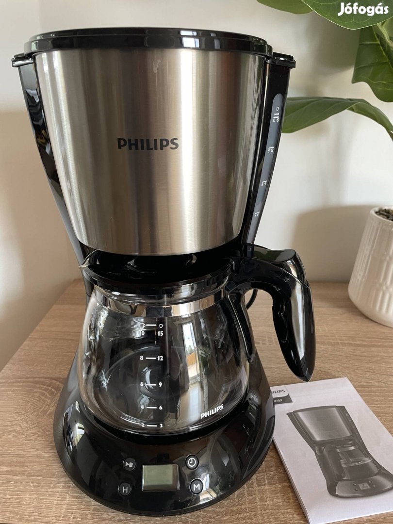 Philips HD7459 újszerű időzítős kávé- és teafőző