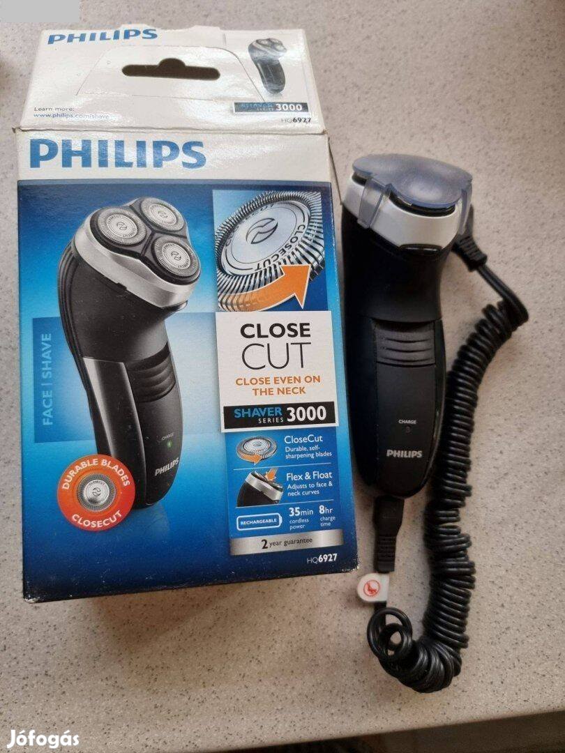 Philips HQ-6927 elektromos akkumulátoros Körkéses pengés Borotva Shave