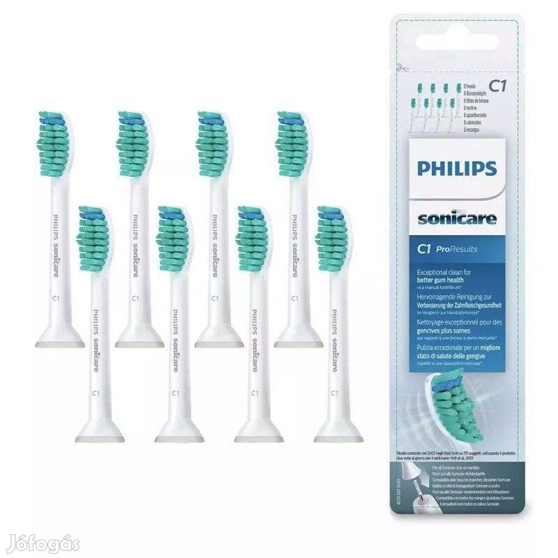 Philips HX6018/07 Sonicare Proresults Standard C1 fogkefefej, 8db