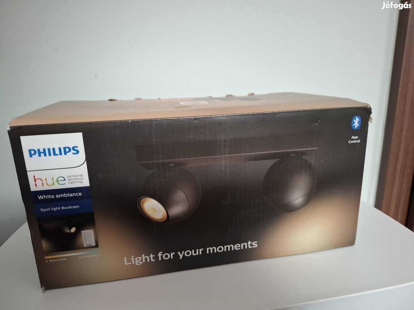 Philips Hue Buckram fali / mennyezeti spot világítás lámpa