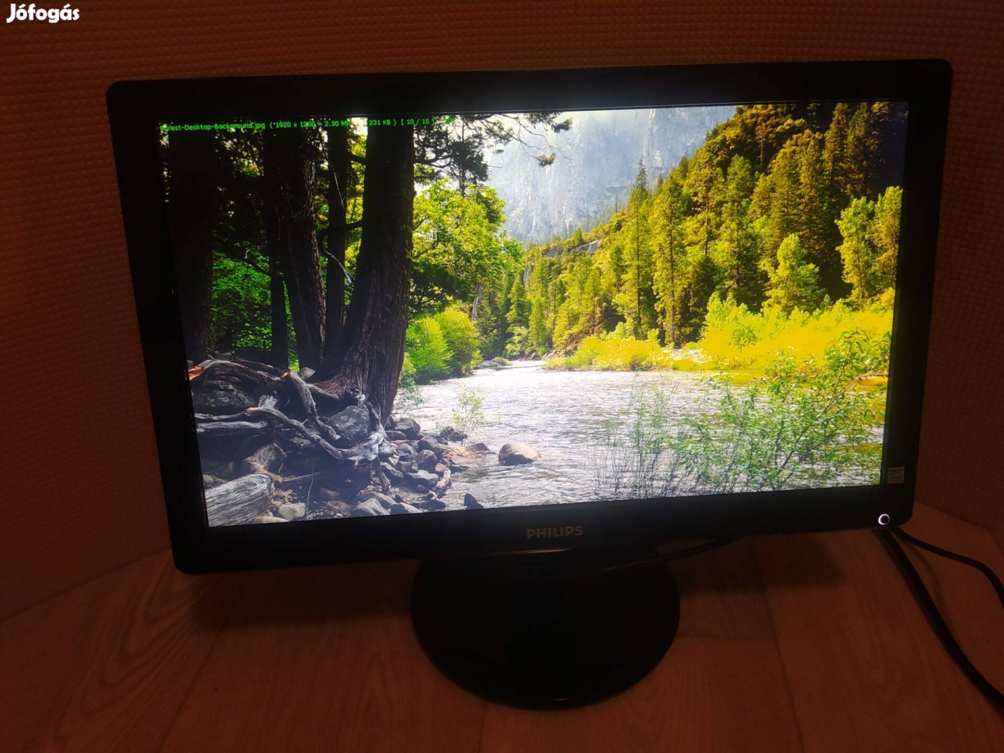 Philips LCD monitor 20 colos LED háttérvilágítással