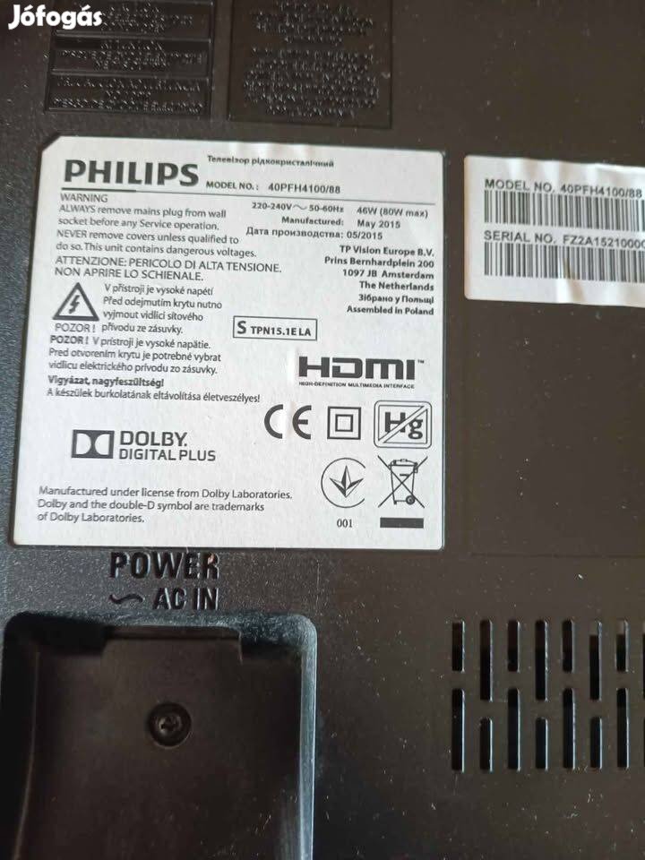 Philips LED tv eladó alig használt eladó!