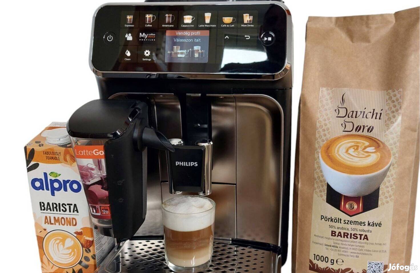 Philips Latte Go EP5447 kávégép,kávéfőző