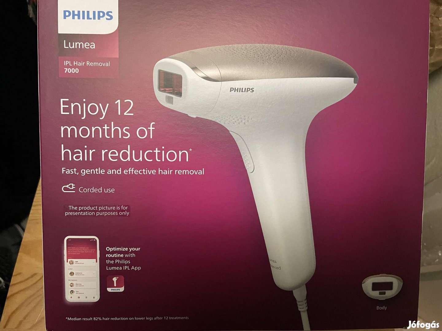 Philips Lumea IPL 7000 szőrtelenítő