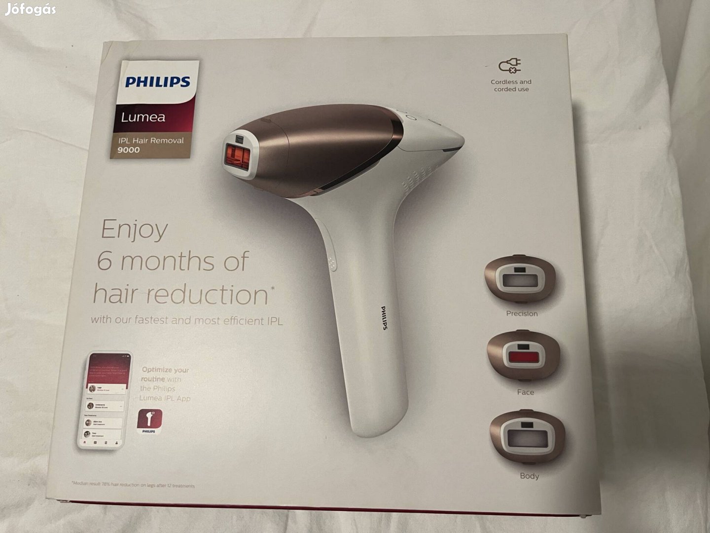 Philips Lumea IPL 9000 szőrtelenítő 