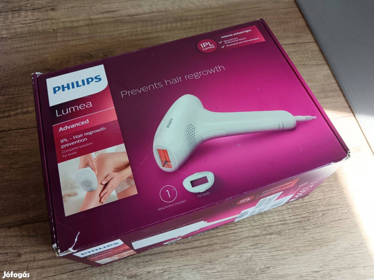 Philips Lumea IPL szőrtelenítő