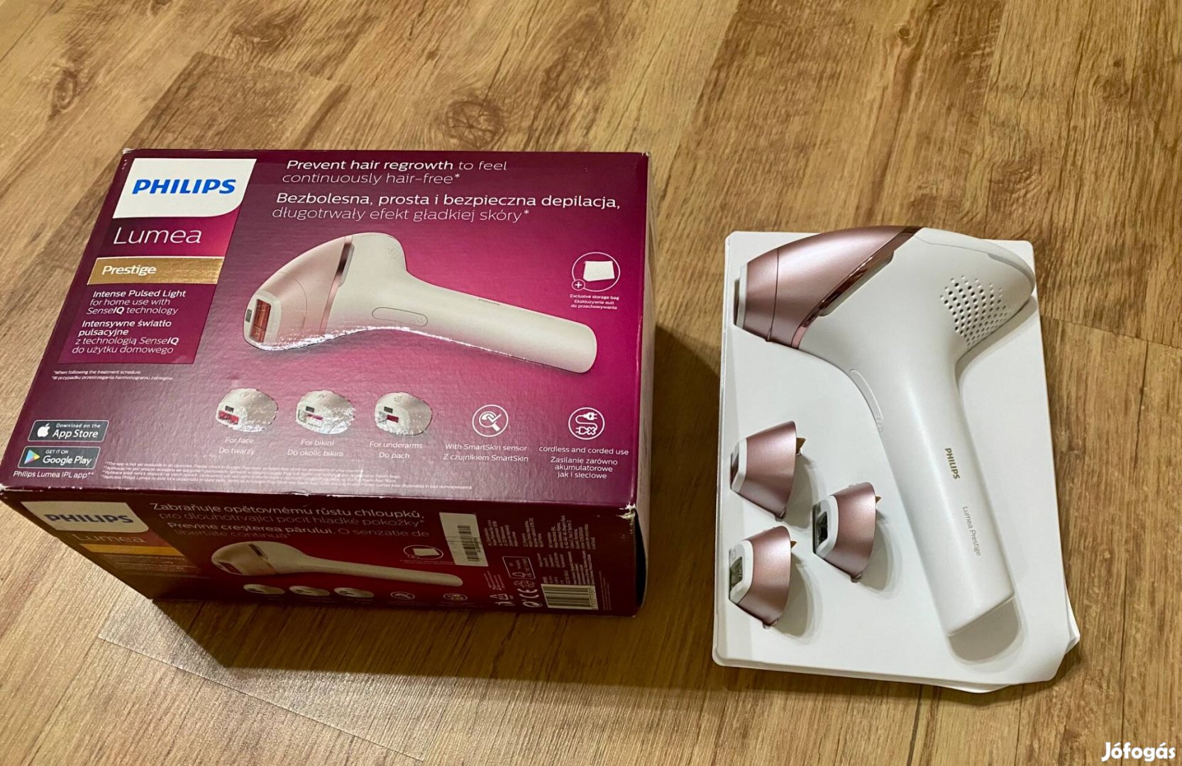 Philips Lumea Prestige IPL szőrtelenítő