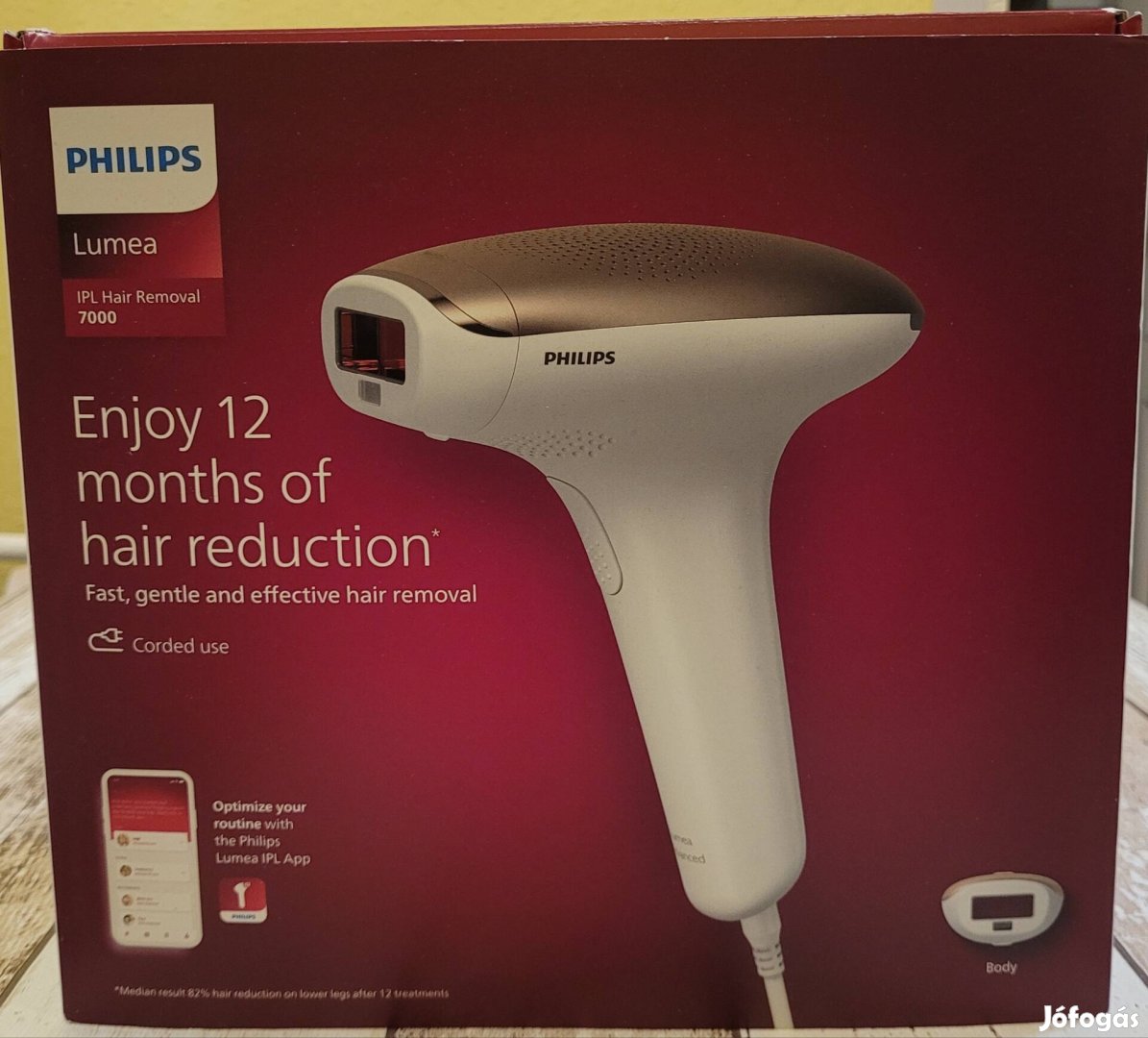 Philips Lumea lézeres szőrtelenítő eladó