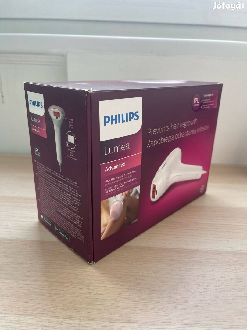 Philips Lumea villanófényes szőrtelenítő, Új