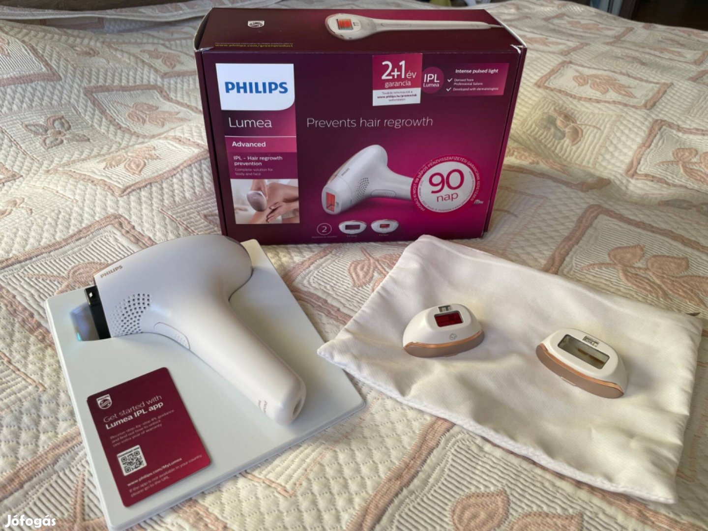 Philips Lumea villanófényes végleges szőrtelenítőgép