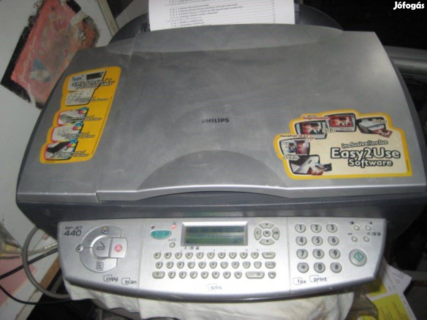 Philips MF-Jet 440 multifunkciós nyomtató hibásan