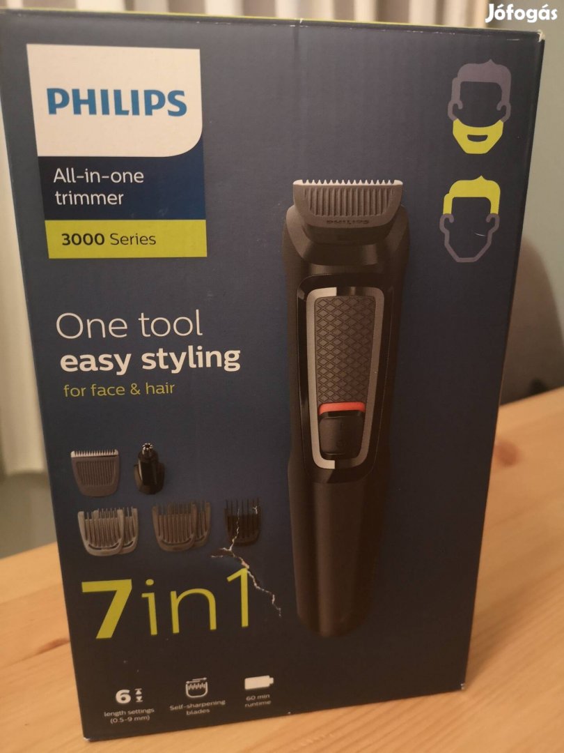 Philips MG3720 akkumulátoros haj, orrszőr és szakállnyíró Új! 