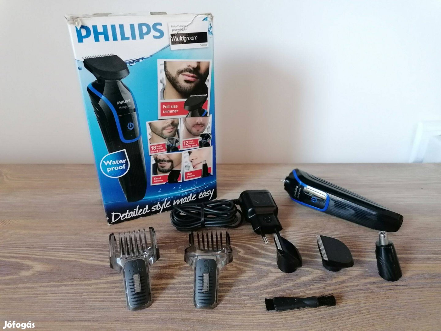 Philips Multigroom akkumulátoros szakállvágó, formázó