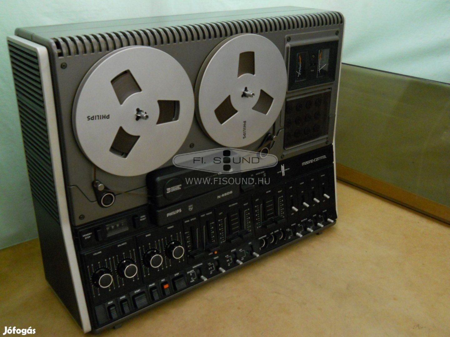 Philips N4506 ,3 fejes,3 motoros sztereo szalagos magnó