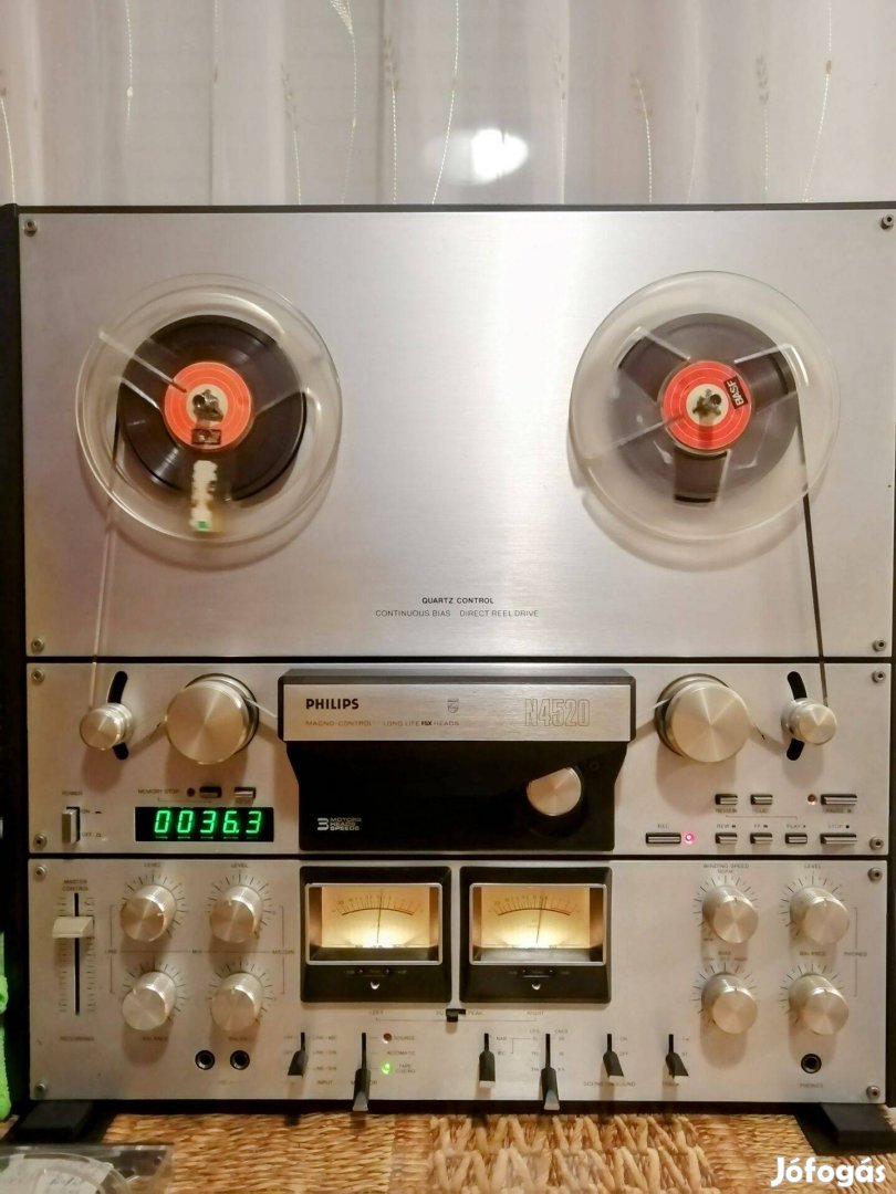 Philips N 4520 orsós szalagos magnó