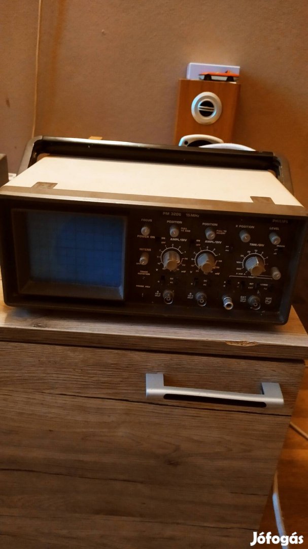 Philips PM3206 15 MHZ Oscilloscope