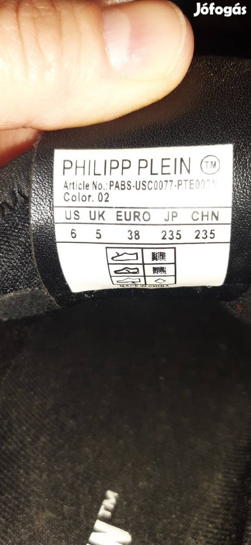 Philips Plein 38-as 23.5cm belső talphossz