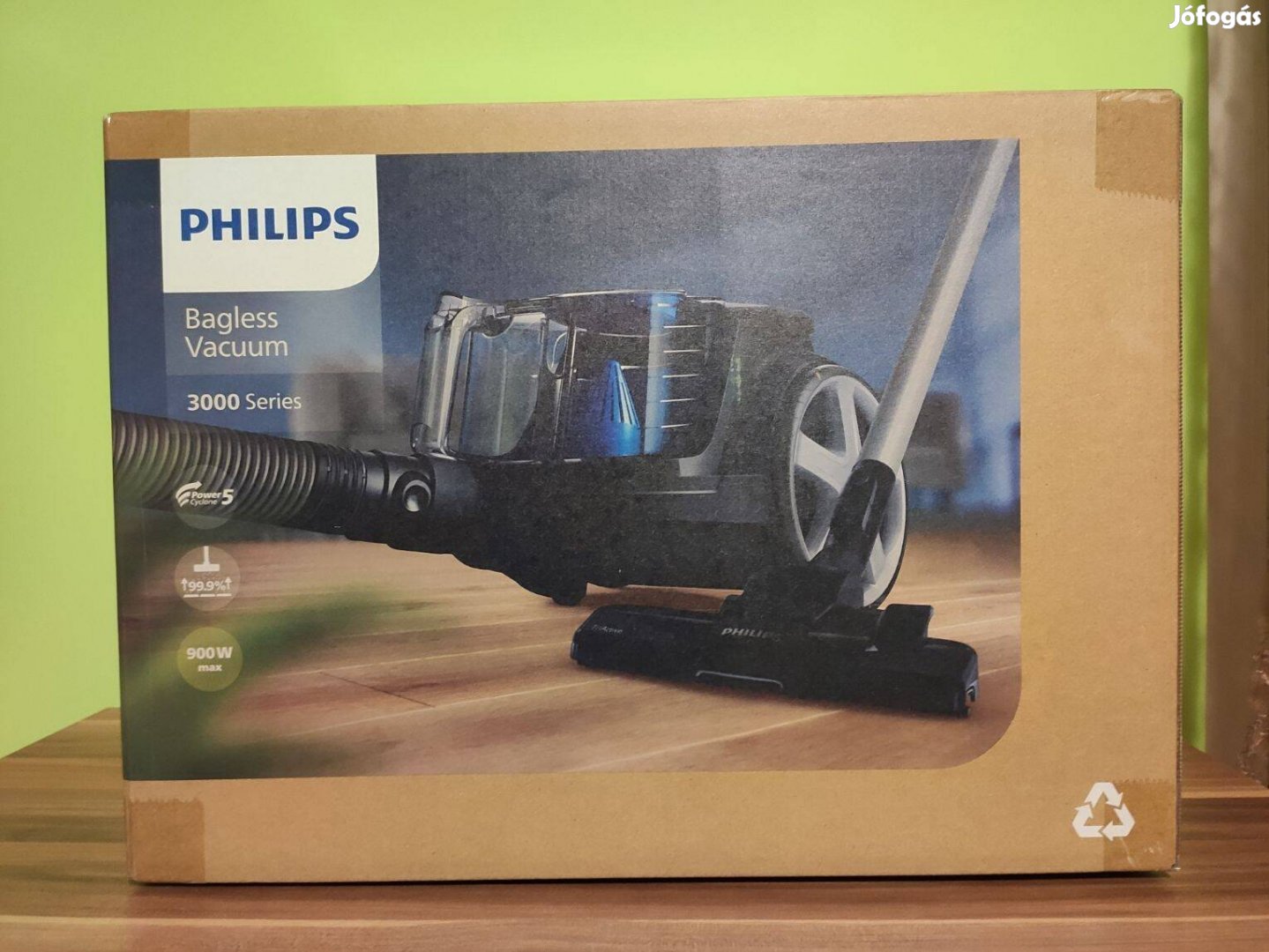 Philips Powerpro Compact FC9331/09 porzsák nélküli porszívó. Új! Bonta