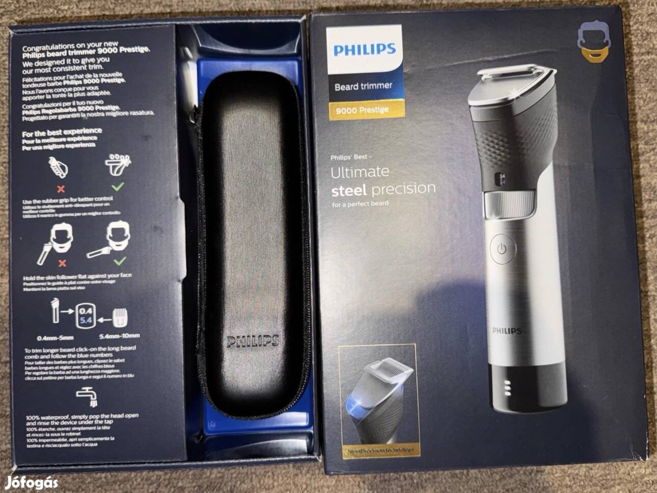 Philips Prestige 9000 szakállvágó