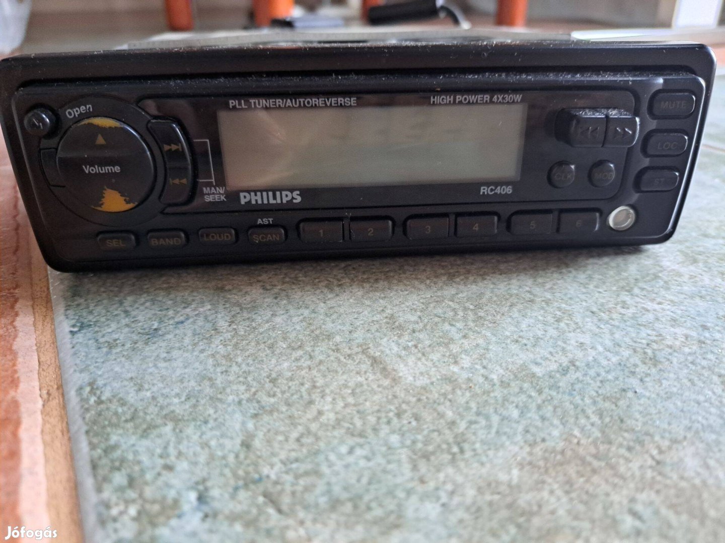 Philips RC 406 autós rádiómagnó