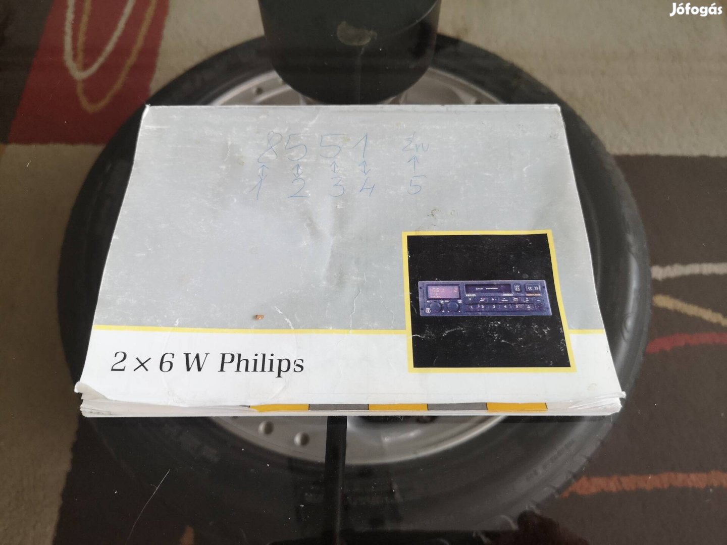 Philips Renault 90' autórádió használati utasítás 