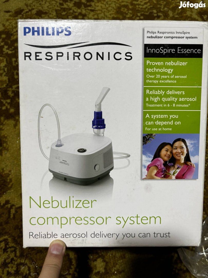 Philips Respironics Innospire Essence kompresszoros inhalátor