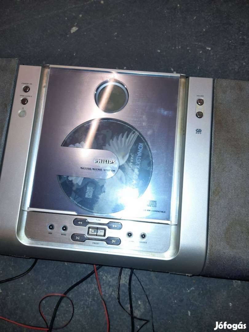 Philips Retro CD s magnó + Erősítő + CD Deck Egyben