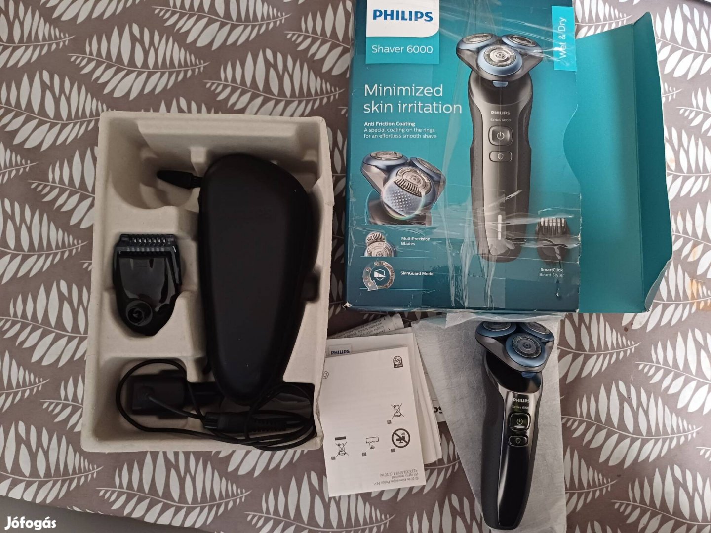 Philips S6640/44  elektromos borotva hibás