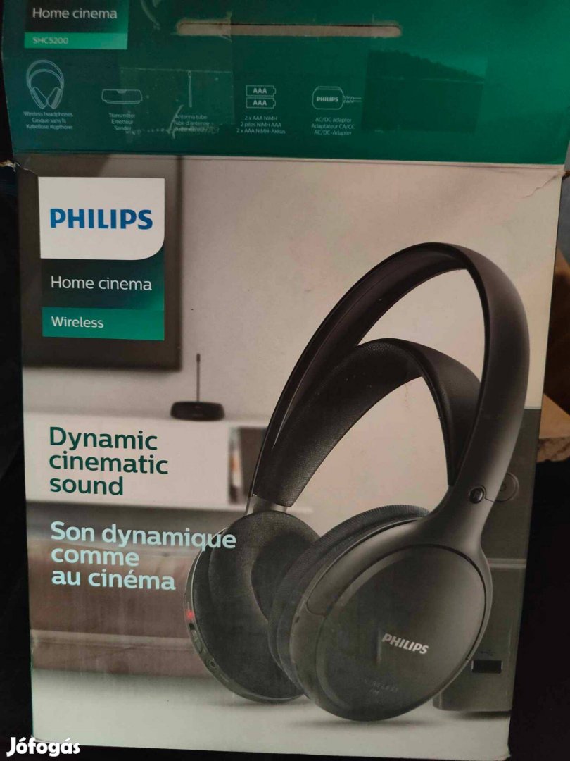 Philips SHC5200 - vezeték nélküli fejhallgató - Új