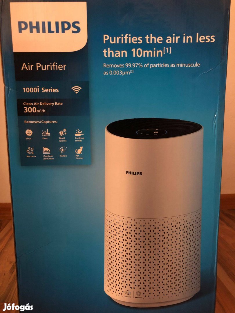 Philips Series 1000i AC1715/10 levegőtisztító új