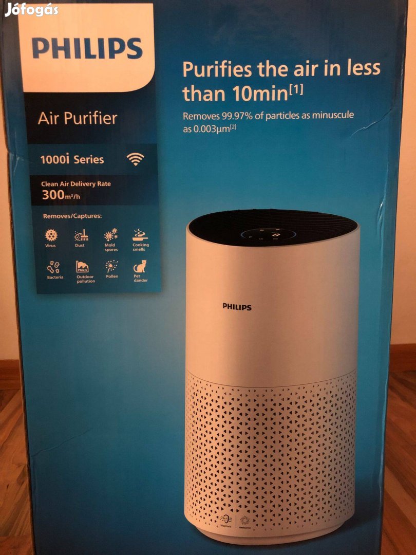 Philips Series 1000i AC1715/10 levegőtisztító újszerű