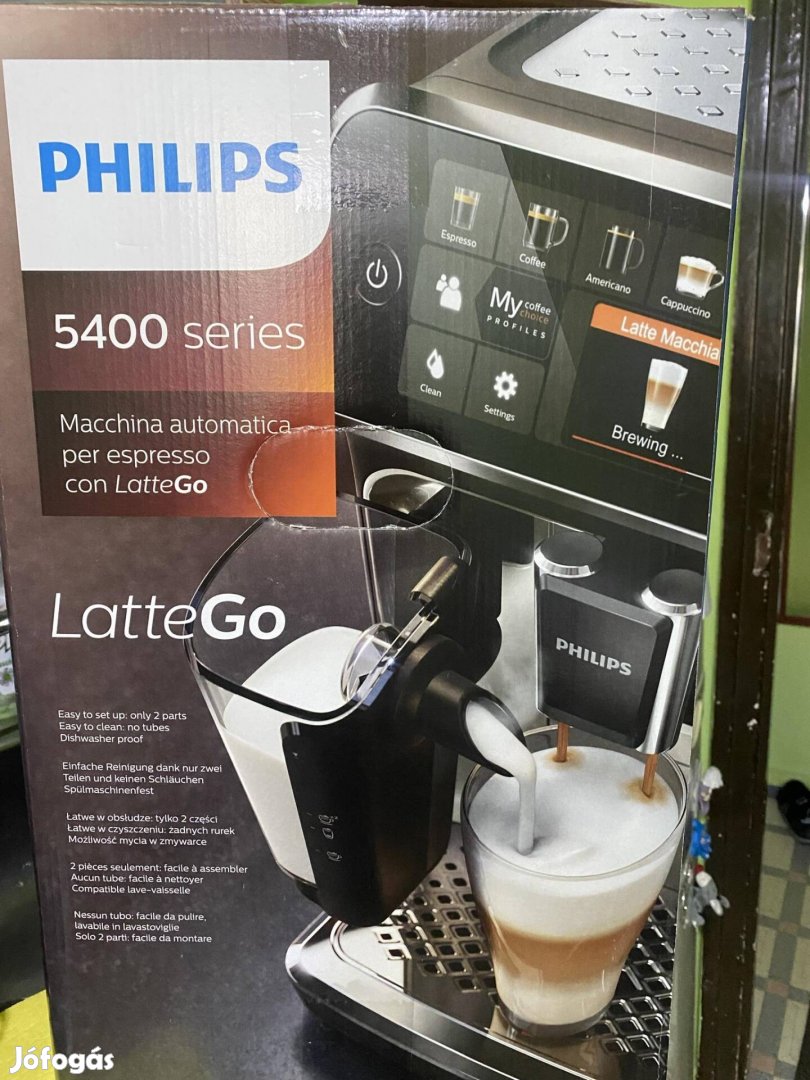 Philips Series lattego 5400 kávéfőző 