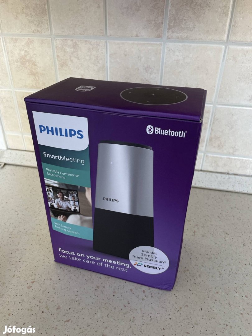 Philips Smartmeeting Portable Con.  Mic. - Szinte Új, Garanciális